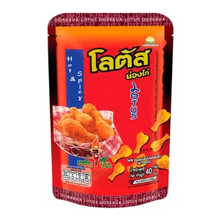 ยกแพ็ค โลตัส ขนม ขาไก่ น่องไก่ 12ซอง ทรงเครื่อง สาหร่าย บาร์บีคิว ซอสเกาหลี อร่อย เพลิน กรอบ