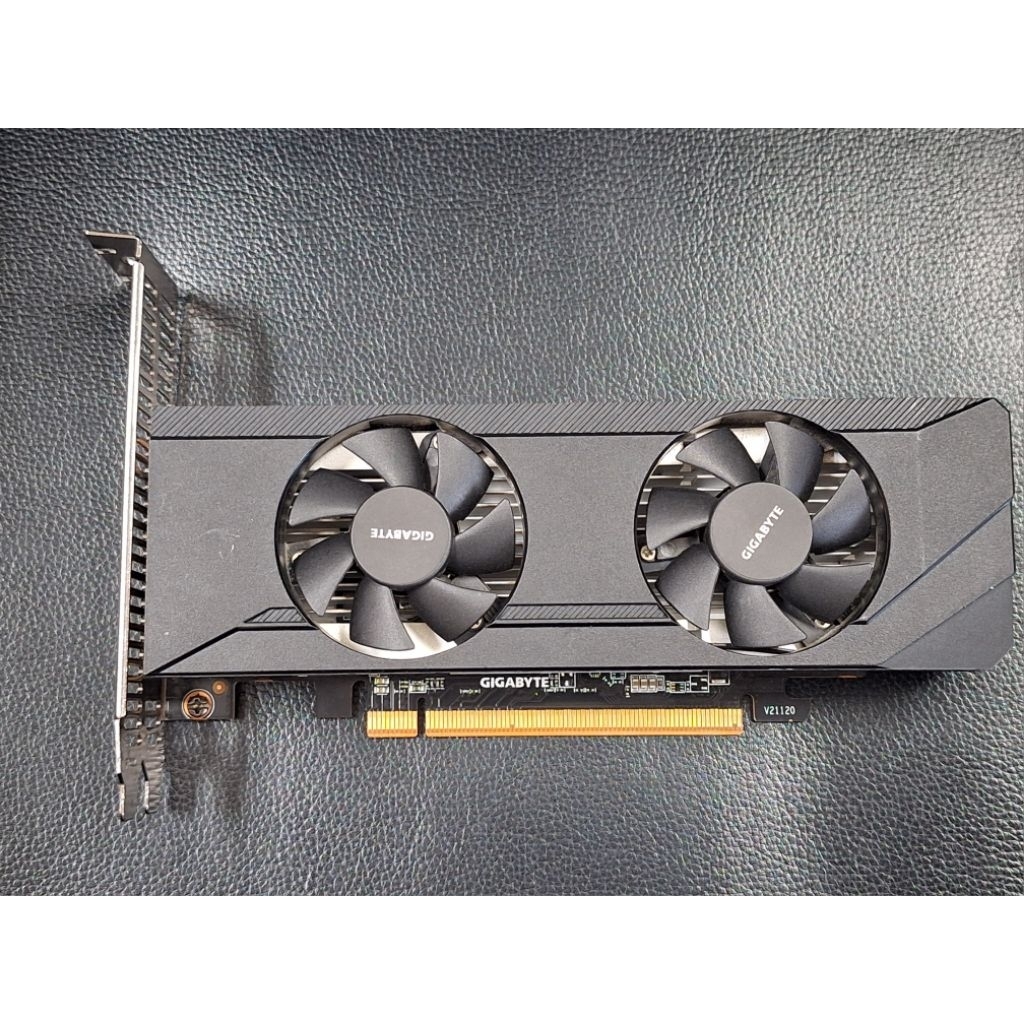 การ์ดจอมือ✌️GIGABYTE RADEON RX 6400 D6 LOW PROFILE 4G - 4GB GDDR6 สภาพดี หายากมาก ไม่ต่อไฟเพิ่ม