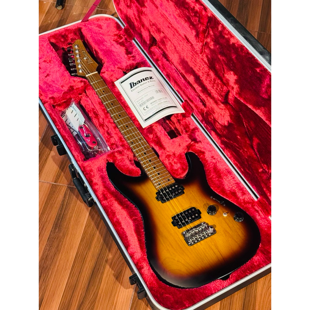 กีตาร์ไฟฟ้ามือสอง Ibanez AZ2402 TFF Made In Japan 2025 🇯🇵 พร้อมเคสคู่ตัว