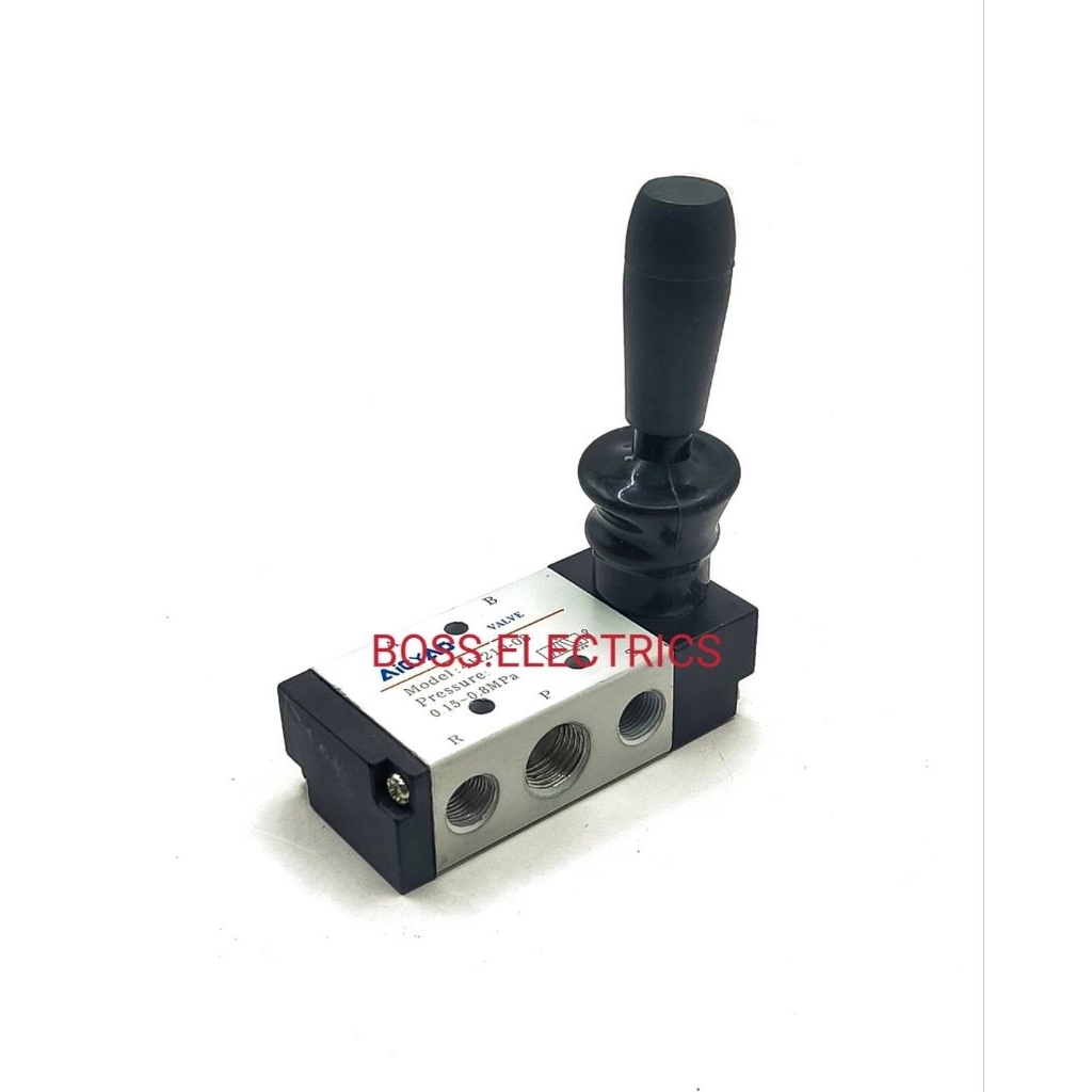 4H210-08 4H21008 วาล์วแบบควบคุมด้วยมือ อุปกรณ์วาล์วควบคุมลมระบบนิวเมติกด้วยมือแบบคันโยก Hand Valve