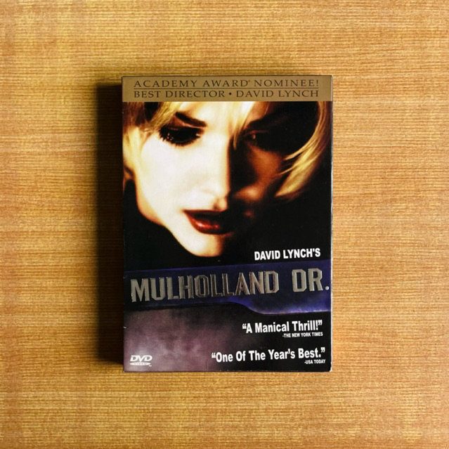 DVD : Mulholland Drive (2001) [มือ 2 ปกสวม] David Lynch / Naomi Watts ดีวีดี หนัง แผ่นแท้ ตรงปก