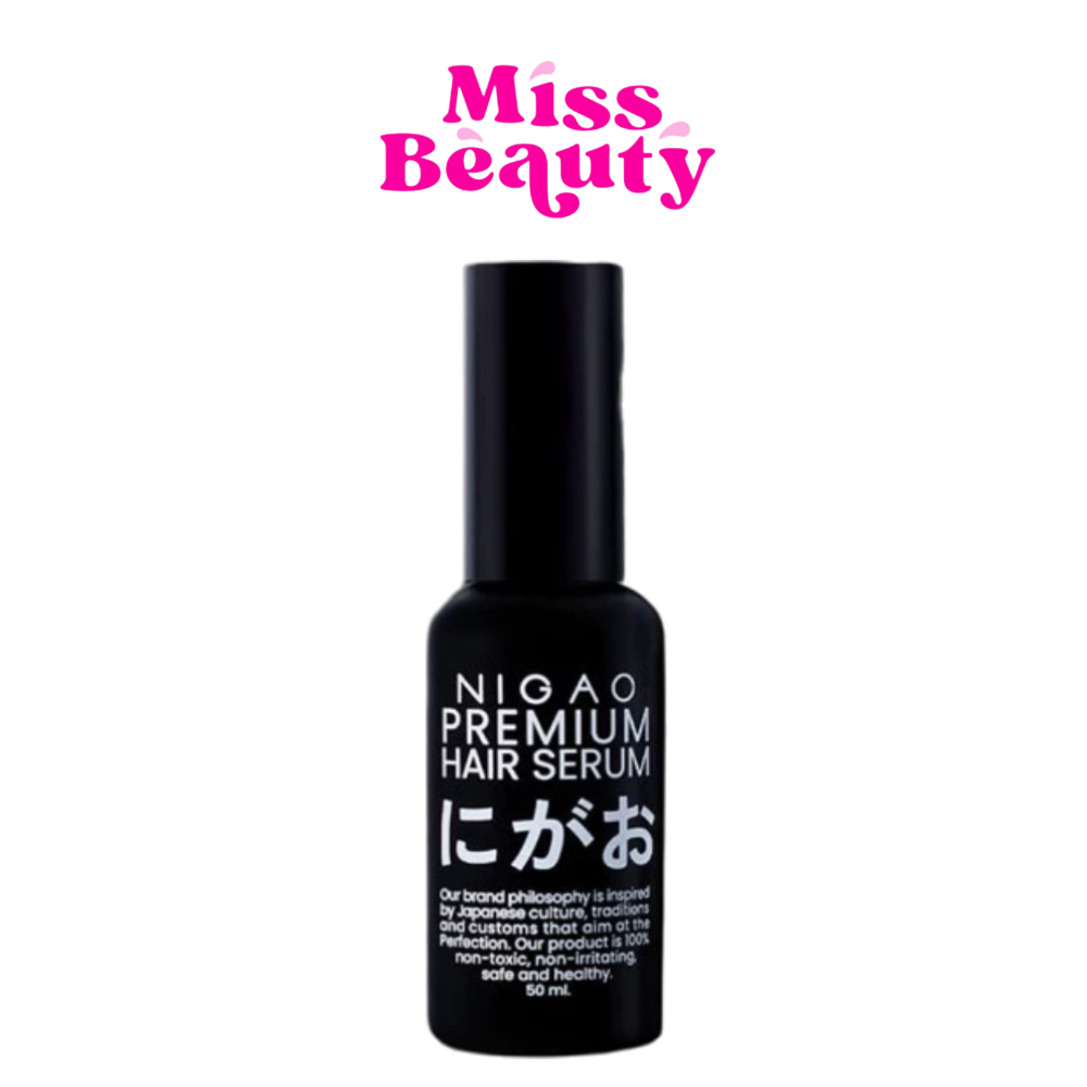 (ขวด) Nigao Premium Hair Serum นิกาโอะ พรีเมี่ยม แฮร์ เซรั่ม บำรุงผมแห้งเสีย 50 มล.