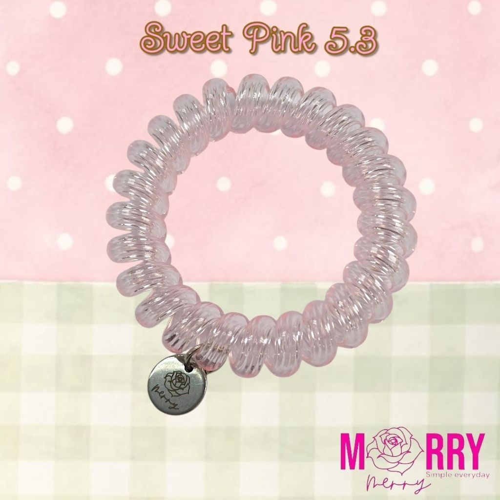 ยางรัดผม Merry merry รุ่น Sweet Pink : 5.3