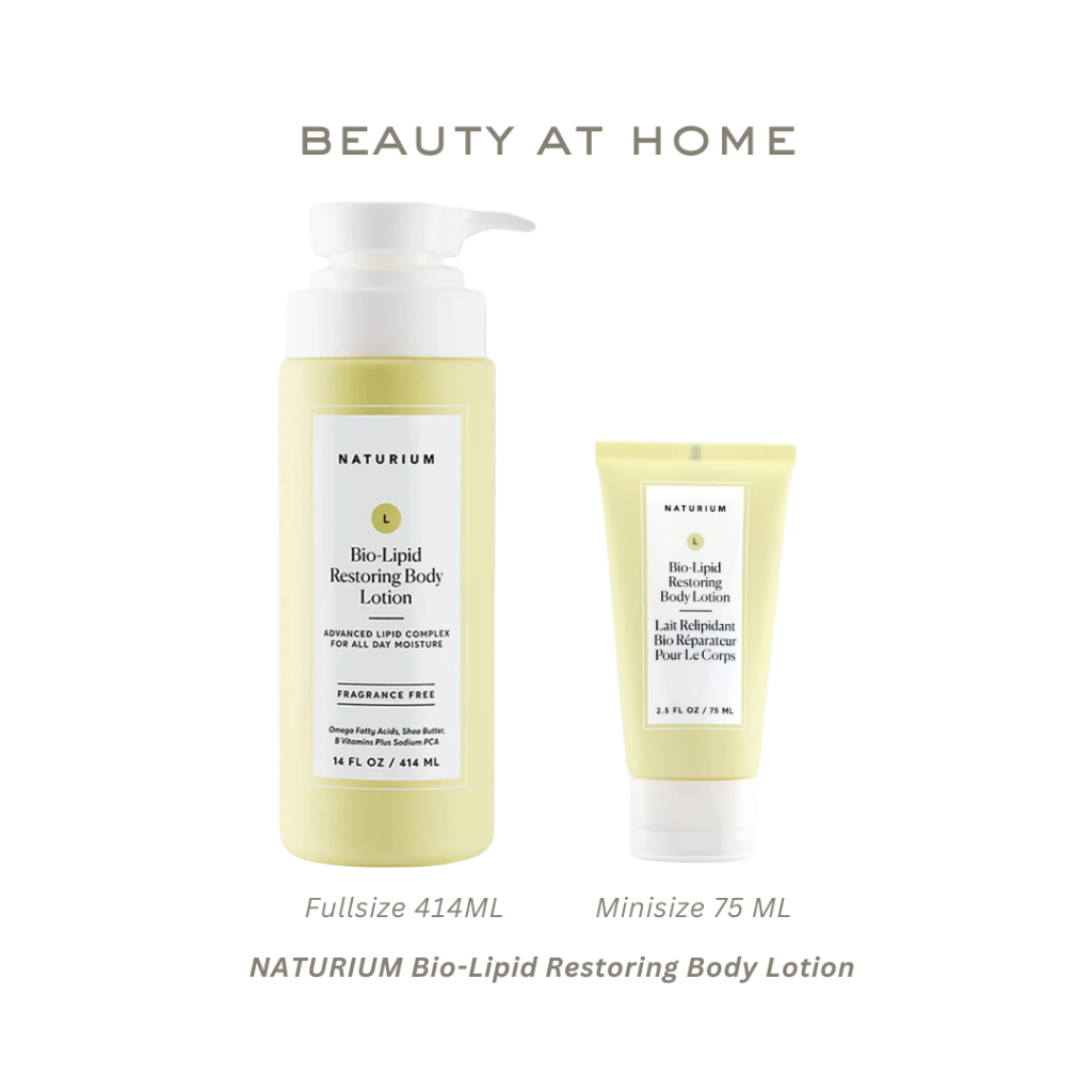 *พร้อมส่ง* NATURIUM Bio-Lipid Restoring Body Lotion (CHOOSE ONE SIZE)