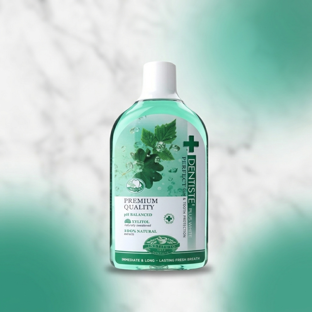 [700 ml] DENTISTE' Plus White Oral Rinse น้ำยาบ้วนปาก pH Balanced
