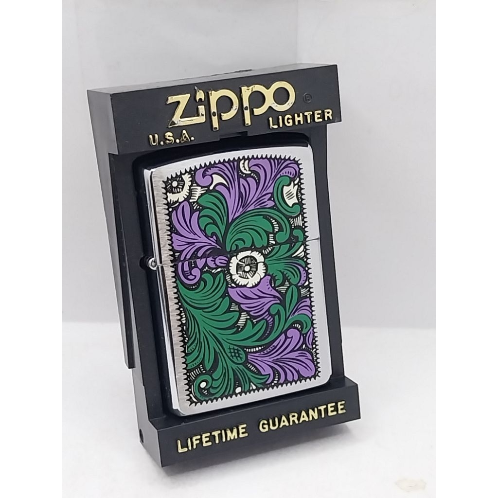 Zippo  Colorful Venetian  ผลิตปี1994  พร้อมกล่องเดิม #สินค้าใหม่เก่าเก็บยังไม่ผ่านการใช้งาน Zippo แท