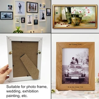 10ชิ้น หูแขวนกรอบรูป ที่แขวนกรอบรูป ตะขอแขวนกรอบรูป พร้อมสกรู มีหลายแบบให้เลือก อุปกรณ์แขวนกรอบรูป ห่วงแขวนกรอบรูป