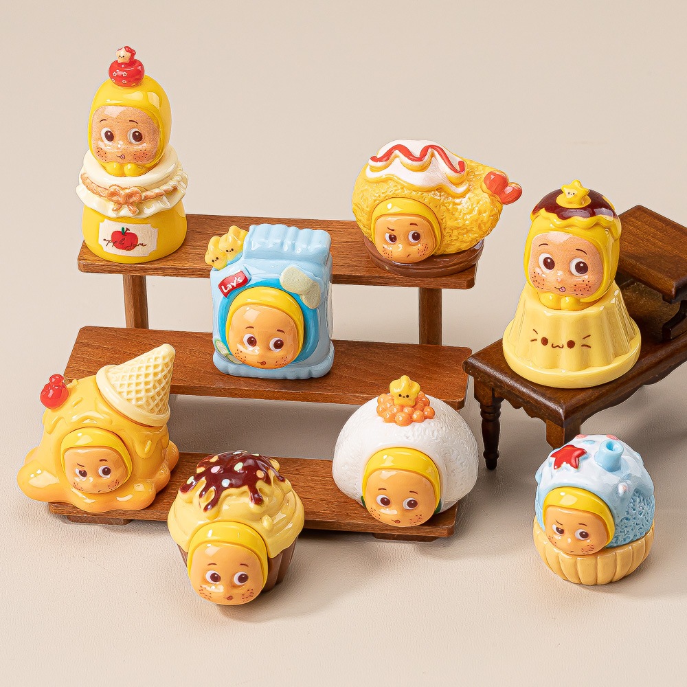 พร้อมส่ง ของตกแต่ง สะสม DIY ทวิงของหวาน (1 SET 8 ตัว)