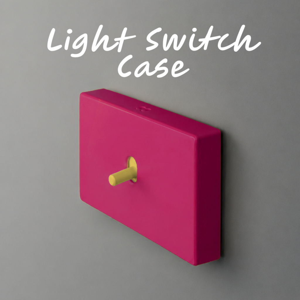 MOODI. กรอบสวิตช์ไฟ 1 ปุ่ม เนื้อแมท Light Switch Cover แต่งบ้าน แต่งคอนโด ติดง่ายไม่ต้องเจาะ