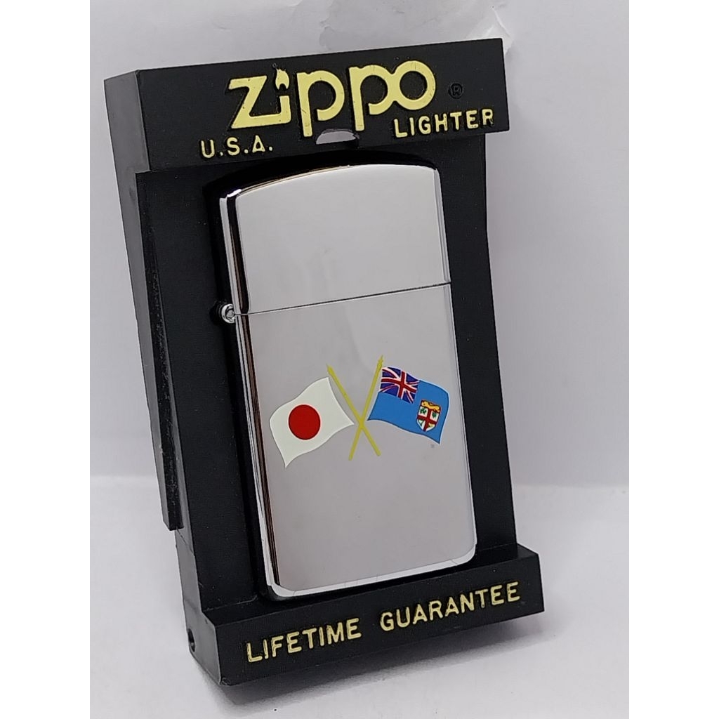Zippo Slaim ผลิตปี1996 ถังในตรงปี พร้อมกล่องเดิม 💥รับประกัน Zippo แท้100% Made in USA