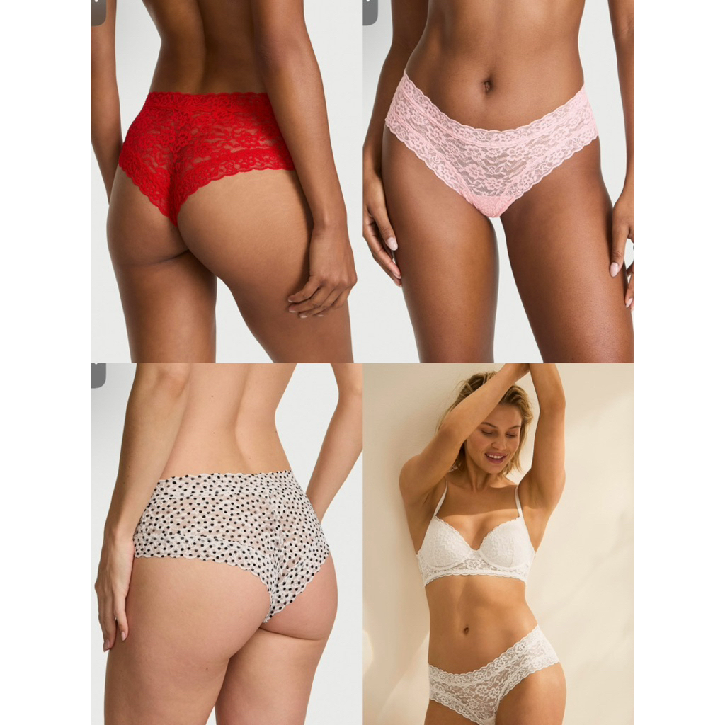 Victoria’s Secret Cheeky Lace Panty แท้💯 พร้อมส่ง