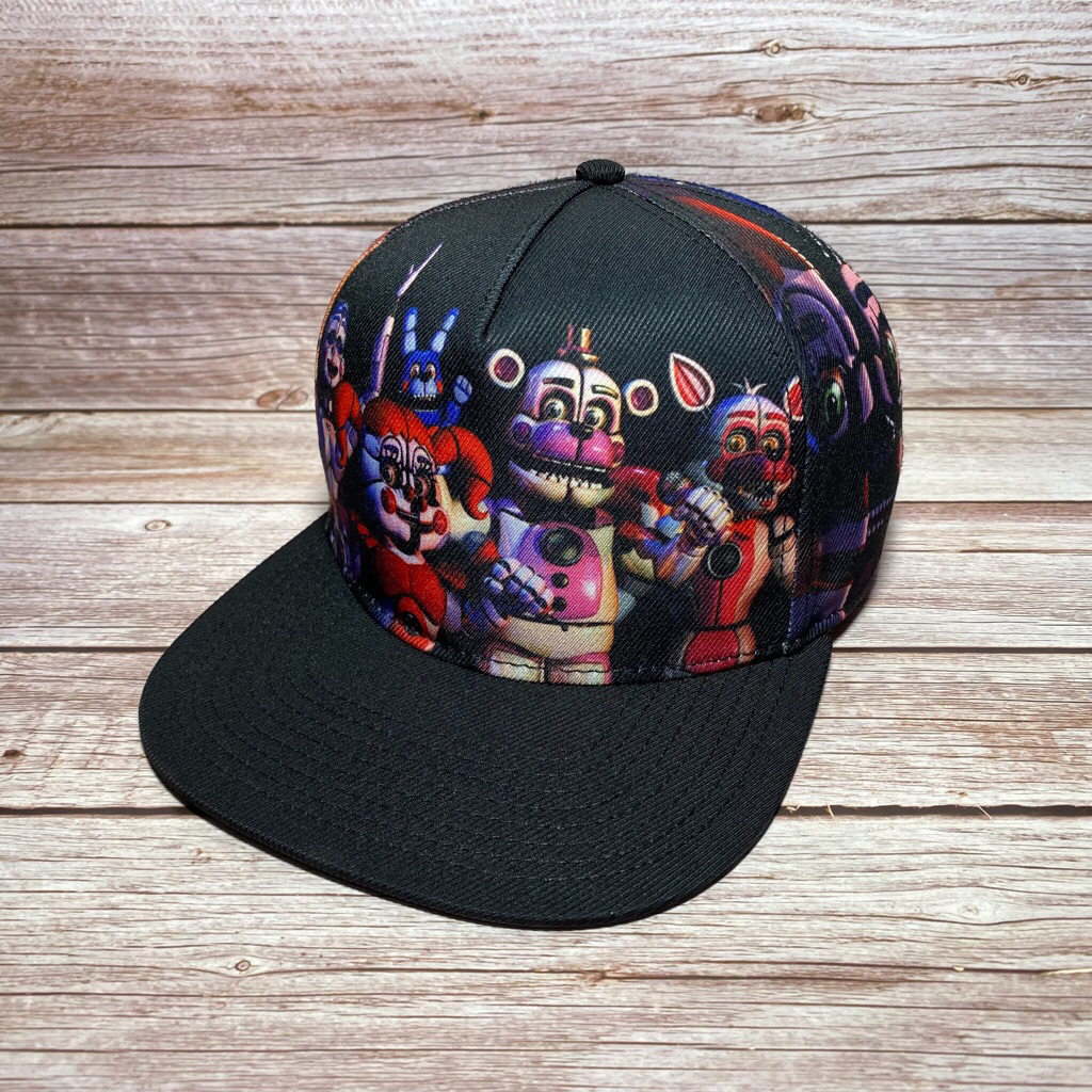 หมวก Five Night At Freddy’s Sister Location Group Shot Snapback Hat