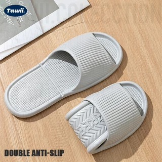 Tawii. สลิปเปอร์ พับได้ รองเท้าใส่ในบ้าน UNISEX Slipper ใส่ในห้องน้ํา เหมาะสําหรับโรงแร