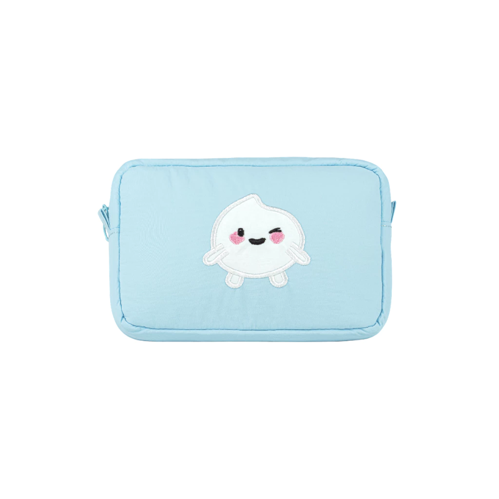 [ของแถม งดจำหน่าย] SENKA FOAMY EMBROIDED POUCH