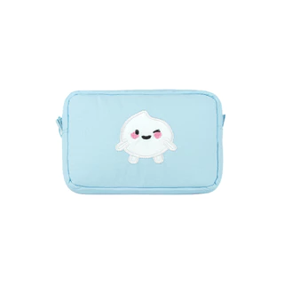 [ของแถม งดจำหน่าย] SENKA FOAMY EMBROIDED POUCH