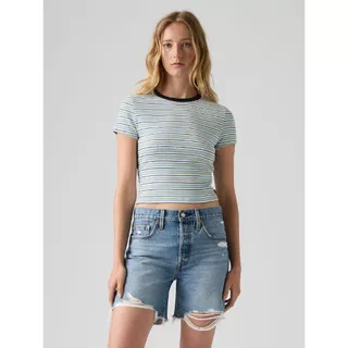 เสื้อยืดผู้หญิง Levi's® Women's Hayes Cropped Tee