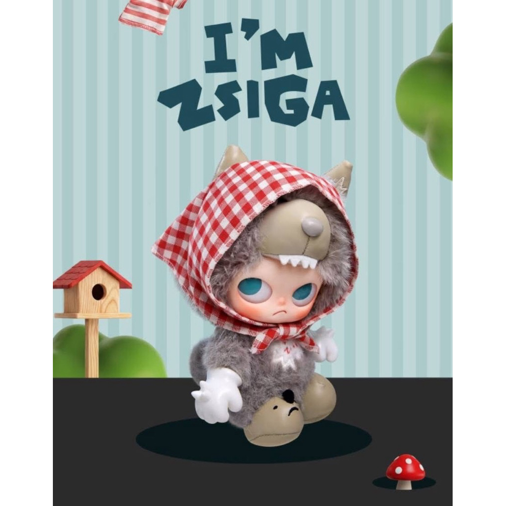 (พร้อมส่ง🇹🇭) แยกตัว Zsiga I am Zsiga series ป้ายเหลือง