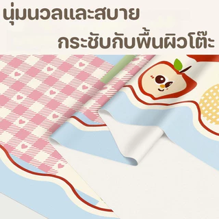COD ผ้าปูโต๊ะกันเปื้อนกันฝุ่น ผสมผ้าฝ้ายพีวีซี สไตล์โดปามีน มีหลายสีเลือก ใช้ปูโต๊ะอาหาร โต๊ะกลางตกแต่งบ้าน