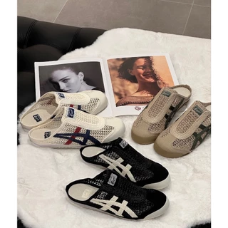 Onitsuka Tiger MEXICO 66 SABOT 100%รับประกันระบายอากาศได้ รองเท้าแตะ Unisex