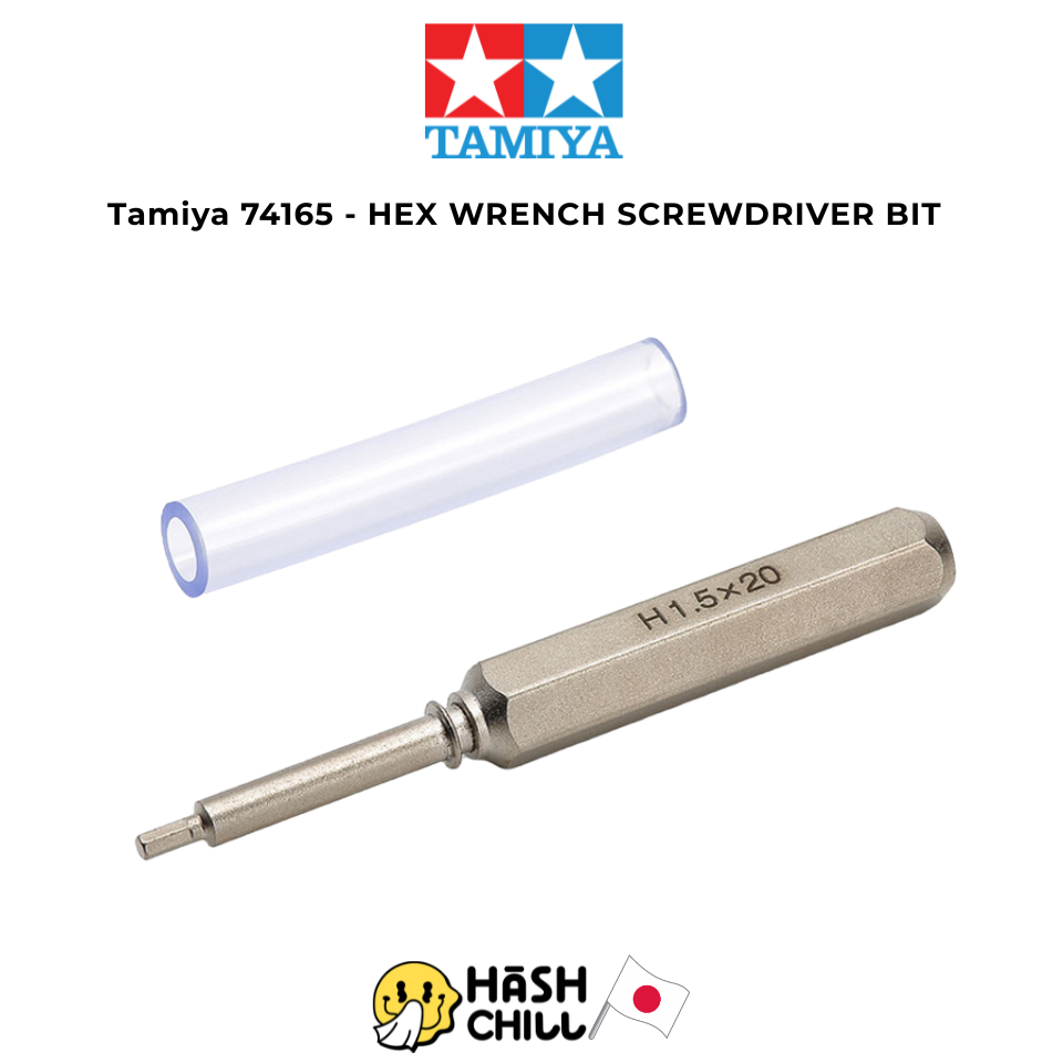 Tamiya 74165 - HEX WRENCH SCREWDRIVER BIT