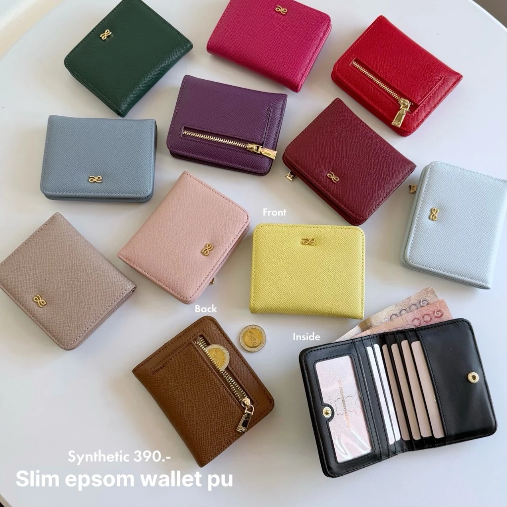 LITTLEBUNNY official Slim wallet epsom pu (synthetic material)