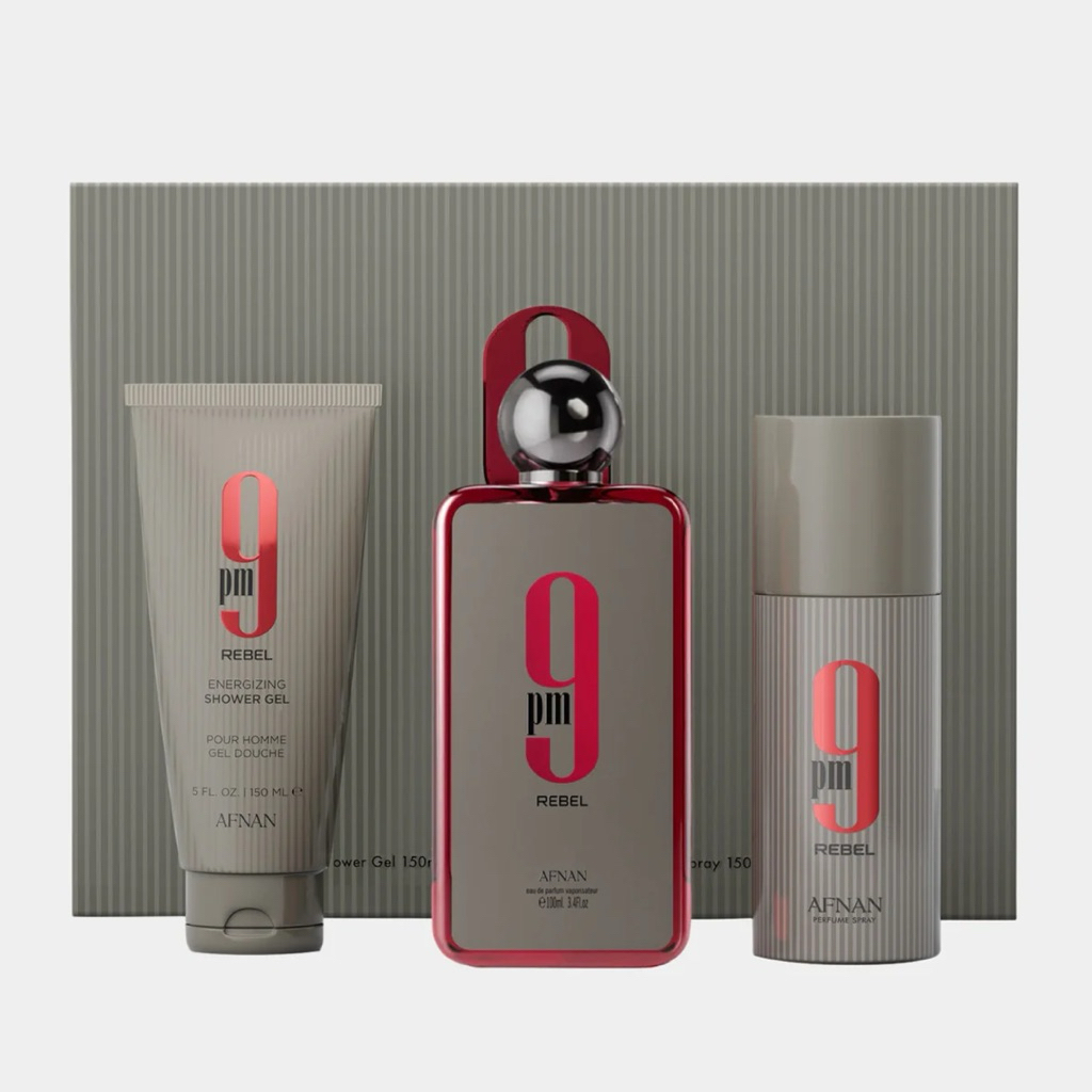 Afnan Perfumes: Gift Set 9PM Rebel 🇦🇪