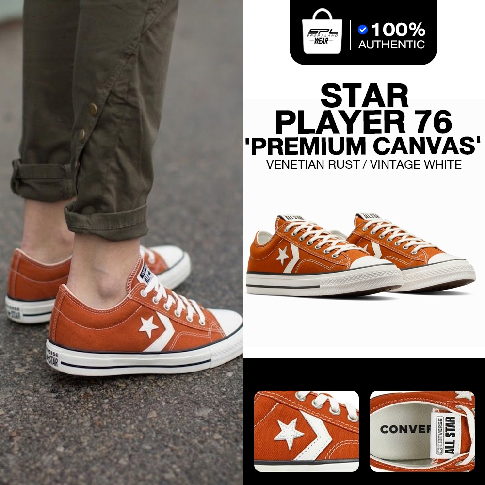 Converse คอนเวิร์ส รองเท้าผ้าใบ รองเท้าลำลอง UX Star Player 76 OX A10520CMS5ORXX (3000)