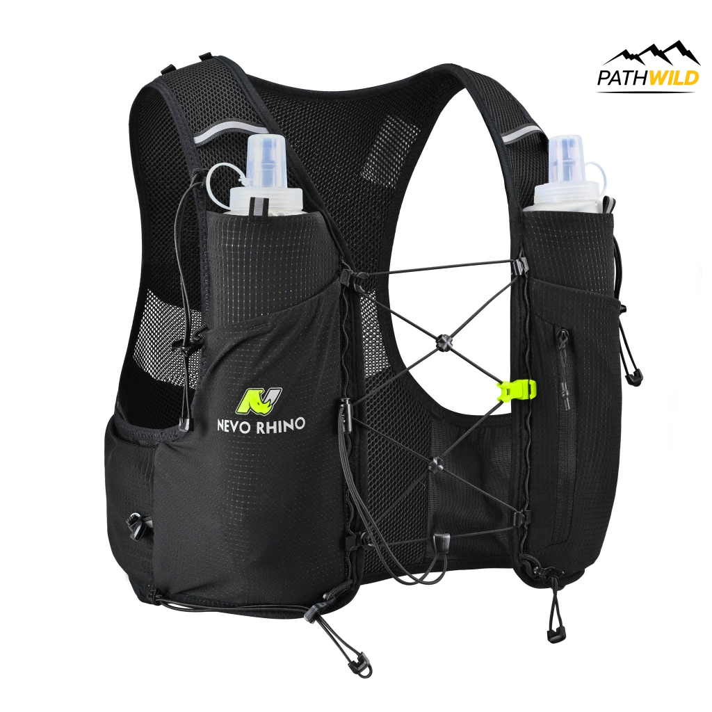 NEVO RHINO AIR 4L VEST 2.0 #9275 เป้น้ำสำหรับวิ่งเทรล ความจุ 4 ลิตร เน้นสบาย คล่องตัว น้ำหนักเบา ระบายอากาศดี แห้งเร็ว