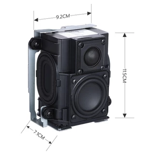 COD ตู้ลำโพง เบส 2 นิ้ว แหลม 1นิ้ว 20W 5.1 ลำโพงแบบพาสซีฟสองแบบ hifi บลูทู ธ ลำโพงแบบพาสซีฟสองแบบ hifi