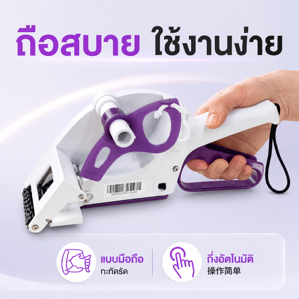 (จัดส่งในประเทศไทย)BSC เครื่องติดฉลากมือถือ กึ่งอัตโนมัติ สำหรับขวด ถุง กล่อง และภาชนะ