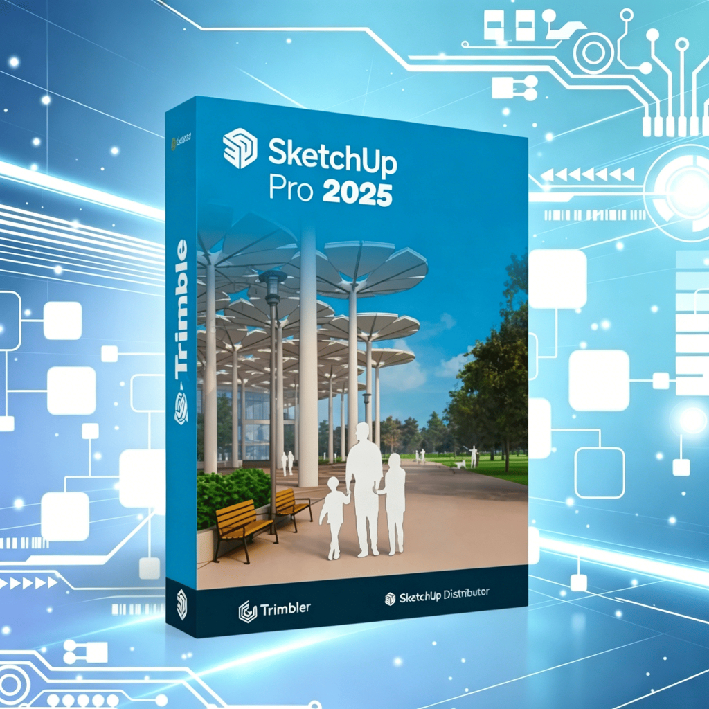 Sketchup Pro 2026 + ฟรี V-Ray 7 โปรแกรมออกแบบบ้านสำหรับ Windows และ Mac