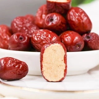 Nutty Garden พุทราแห้ง เมล็ดจัมโบ้ [พร้อมทาน] ขนาด 500กรัม | พุทราจีนอบแห้ง เกรดพรีเมียม ลูกใหญ่ หอม นุ่ม อร่อย