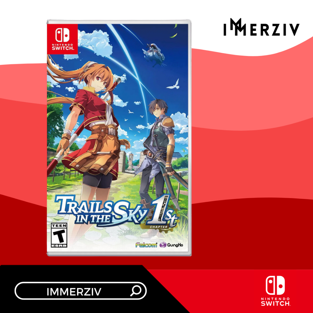 (พร้อมส่ง) SWITCH TRAILS IN THE SKY 1ST CHAPTER (R1/US) (GAME) (ENG) (BY IMMERZIV)