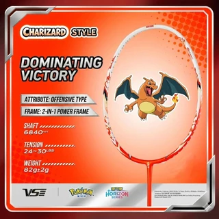 ไม้แบดมินตัน VS x Pokemon ** ลิขสิทธิ์แท้ ** คอลเล็คชั่นโปเกมอน Pokémon Limited Edition