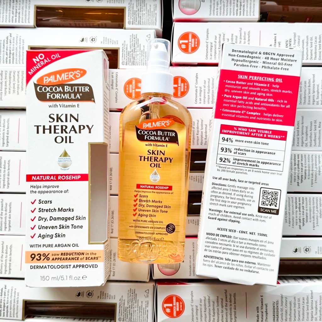 Palmer’s Cocoa butter skin oil ขนาด 150ml. ขวดใหญ่