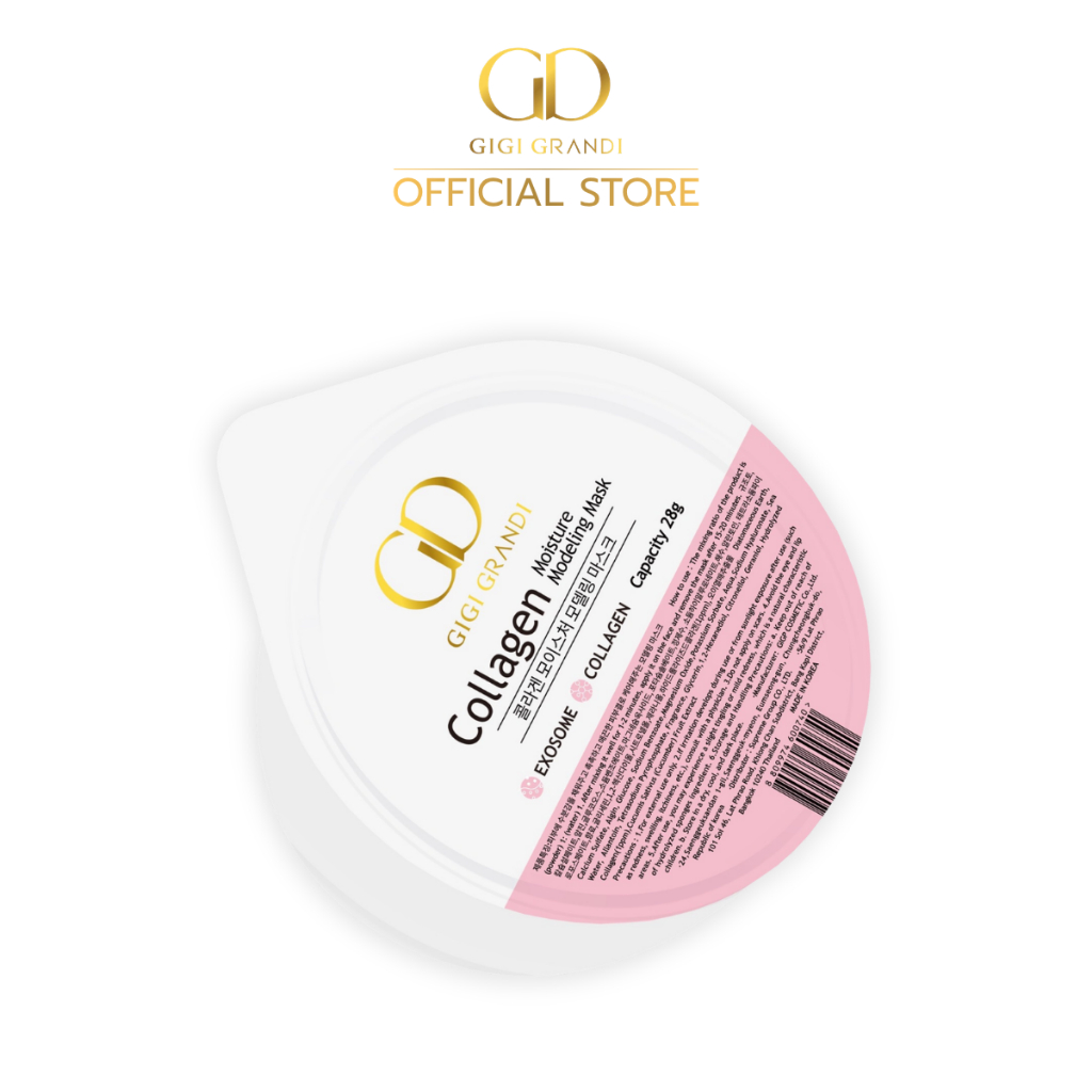 GIGI GRANDI COLLAGEN MOISTURE MODELING MASK จีจี้ แกรนด์ดิ คอลลาเจน มอยส์เจอร์ โมเดลลิ่ง 28กรัม