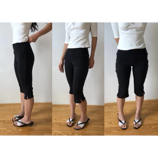 BEMYCHIC กางเกงคาปรี กางเกงขายาว6ส่วน รุ่นCapri Pants
