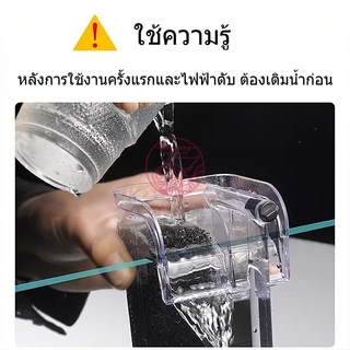 กรองแขวน กรองแขวนตู้ปลา กรองน้ําตู้ปลา เพิ่มออกซิเจน บังคับกรอง 3ชั้น ผิวน้ำใสไรน้ำมัน ลดการถ่ายน้ำ อุปกรณ์​ตู้ปลา