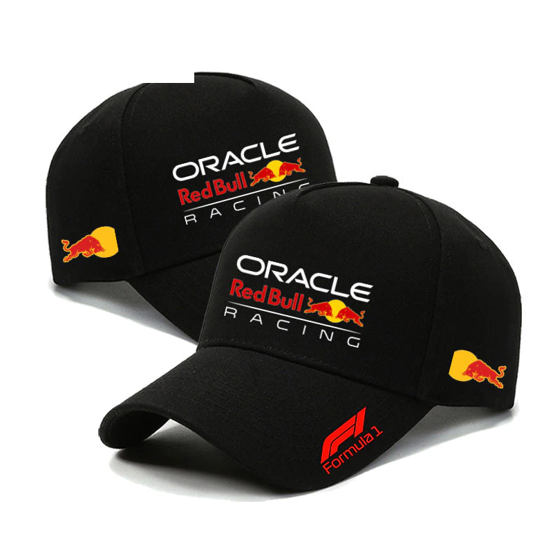 🧢 【หมวกแก๊ป】 Hat/ F1 1 Red Bull Racing Custom Motorcycle Fan and Baseball Fan Hats Izumi Cal Sun Visor Baseball Hat