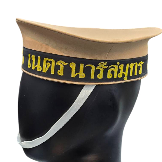 หมวกกะลาสี พร้อมแถบหมวกเนตรนารีสมุทร