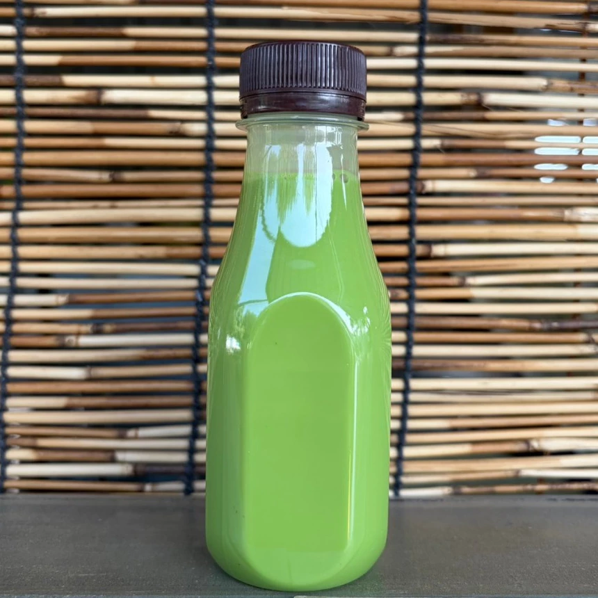 ขวดเหลี่ยมนม 150 ml.พร้อมฝา 150ใบ/แพ็ค(สั่งซื้อไม่เกิน 2 แพ็ค/ 1 ออเดอร์)