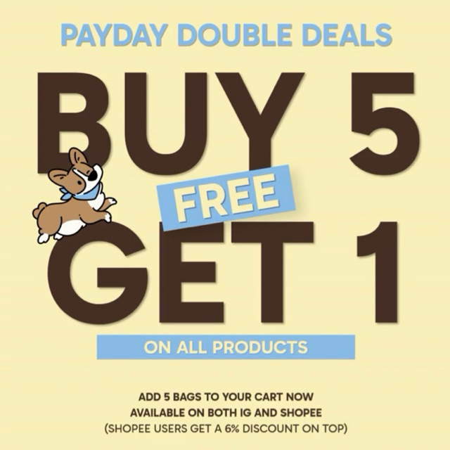 (สินค้าแถม) กดซื้อขนมรสใดก็ได้ 5 ซอง รับฟรี! อีก 1 ซอง⚡️(อิงจากสินค้าราคาเริ่มต้นในออเดอร์)