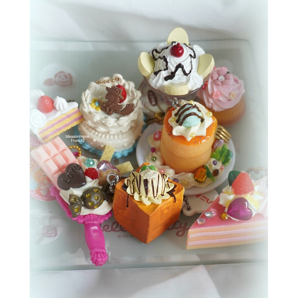 Decoden Dessert Keychains, พวงกุญแจขนมหวานญี่ปุ่น