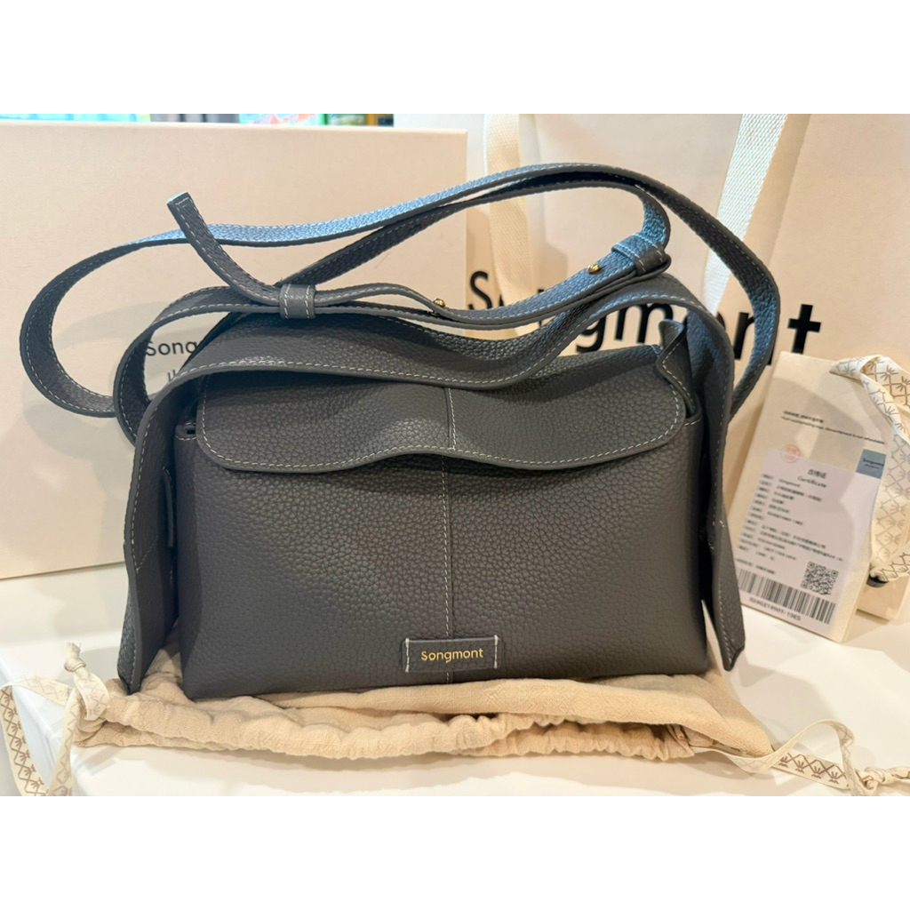 Used Songmont Small Drippy Roof Bag สีเทา