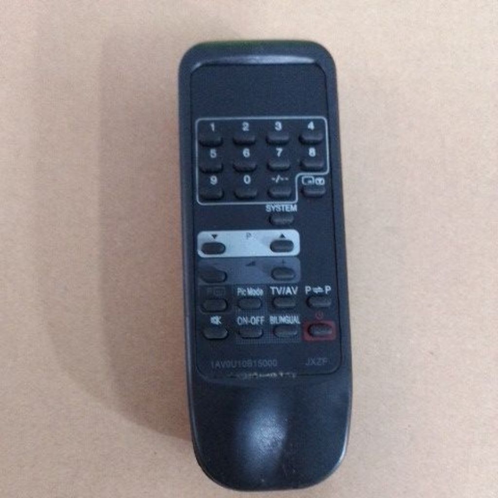 รีโมททีวี SANYO ซันโย รุ่น 15000 (JXZF) ใช้งานได้ทันที สำหรับ TV CRT
