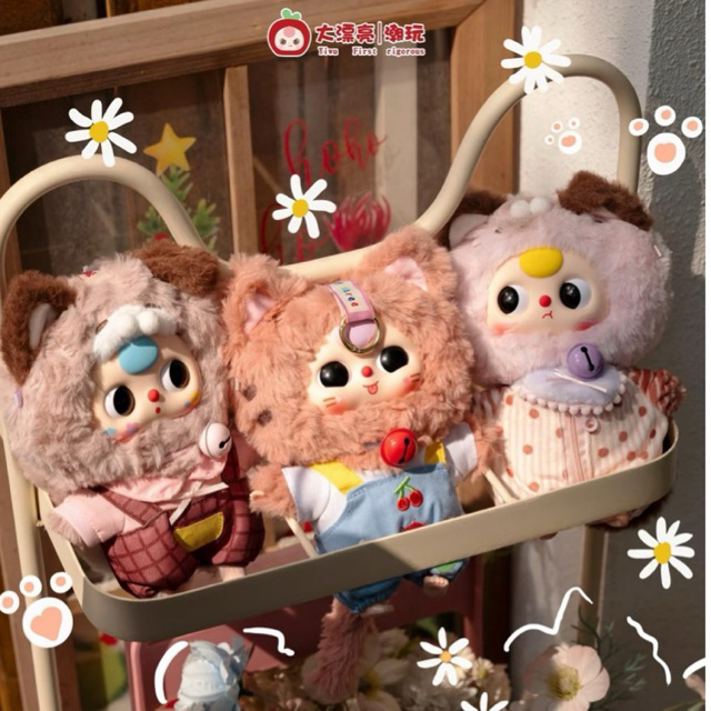 (พร้อมส่งในไทย🌷;Baby three แมว 3ขวบ)🐱3 year old kitten wardrobe