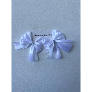 1 🎀 กิ๊บโบว์ริบบิ้นคู่ สีพาสเทล น่ารัก สำหรับเด็ก | Little Clip