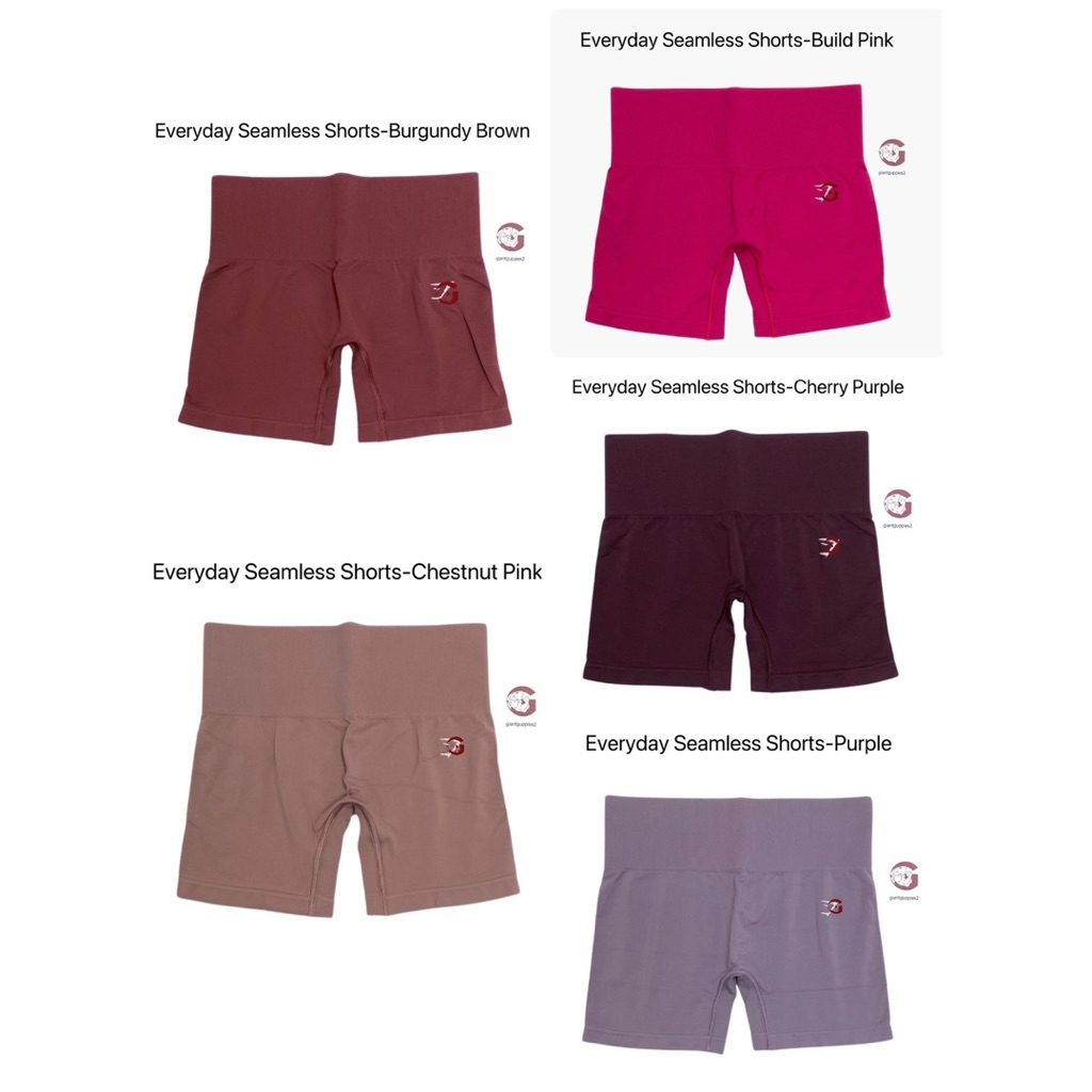 Gymshark ของแท้100% พร้อมส่ง Everyday Seamless Shorts