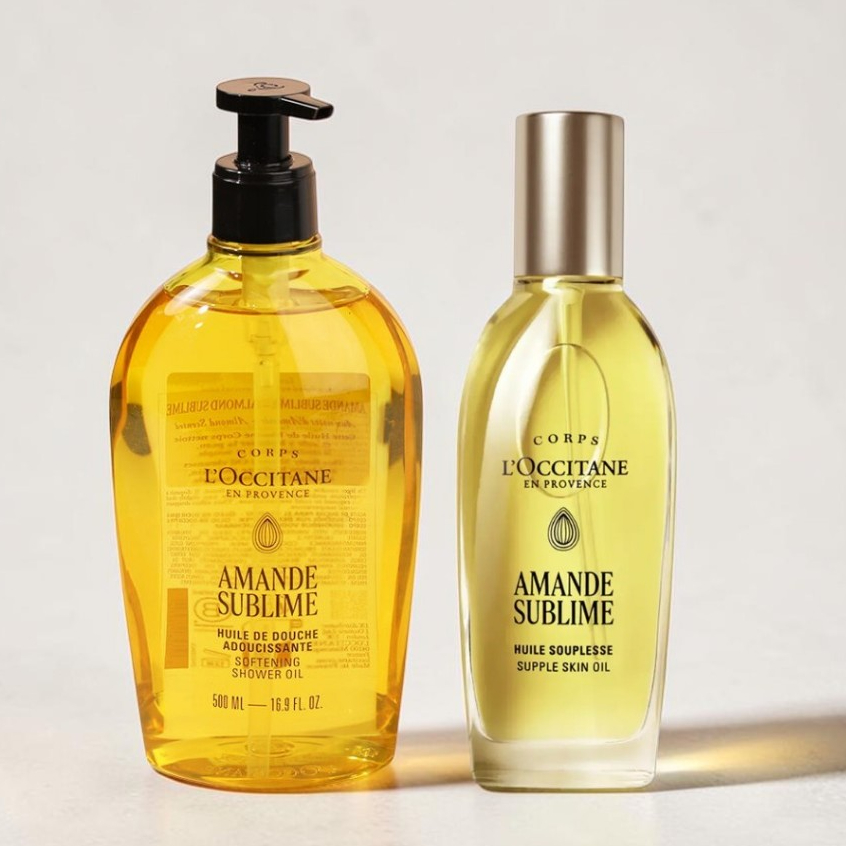 L.Occitane Almond Shower Oil (อัลมอนด์ ออยล์อาบน้ำ) มีขนาดให้เลือก