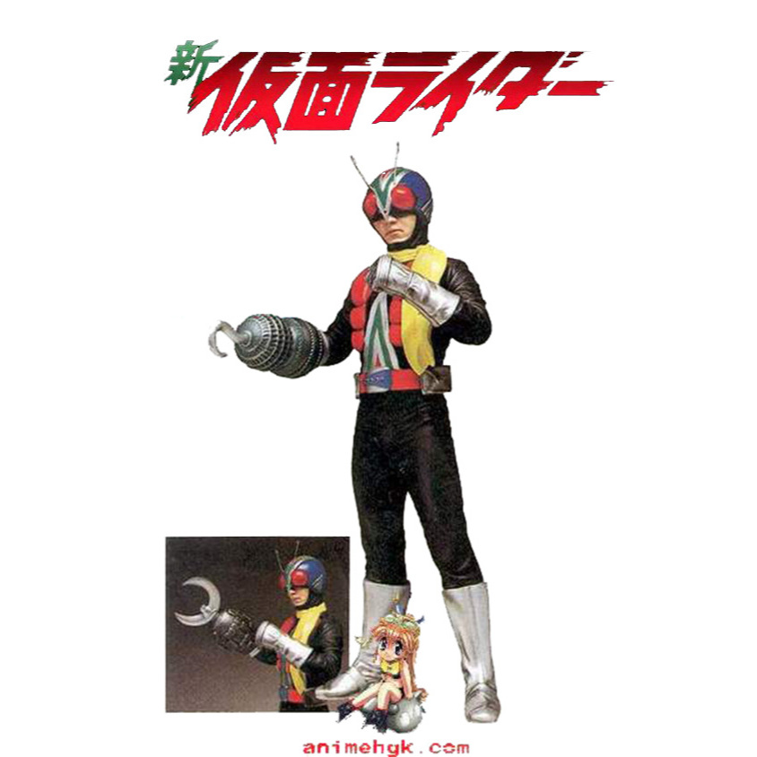 คาเมนไรเดอร์ Riderman มาส์คไรเดอร์ Kamen Rider Mask Rider ไอ้มดแดง V4 1/6 ไวนิล ฟิกเกอร์ โมเดล